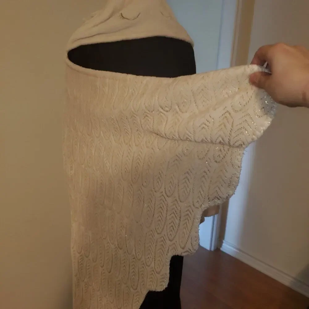 Justice Cream Unicorn Cozy Blanket || One size EUC